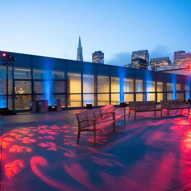 Event space at San Francisco's Exploratorium.